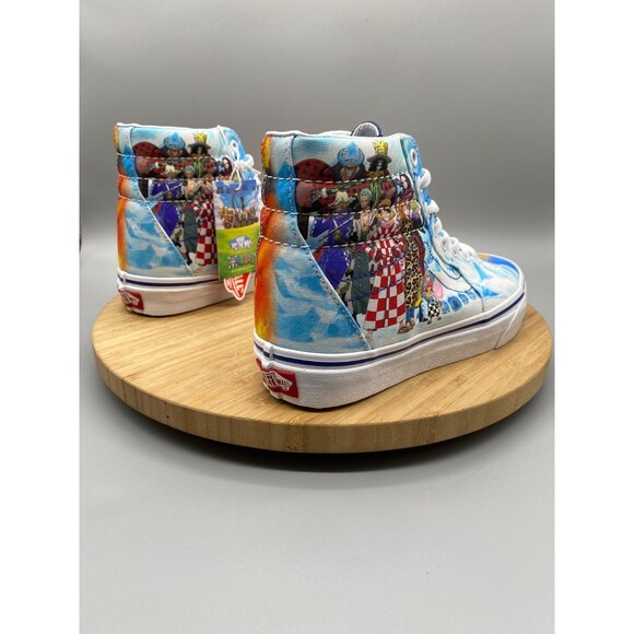 Vans Shoes One Piece SK8-Hi Skate Sneakers Punk Hazard Anime Mens 6 Womens 7.5 - Picture 4 of 16